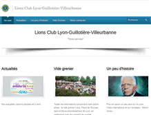 Tablet Screenshot of lions-lgv.org